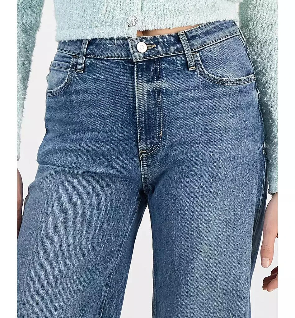 GUESS Women's High-Rise Tapered-Leg Jeans 5