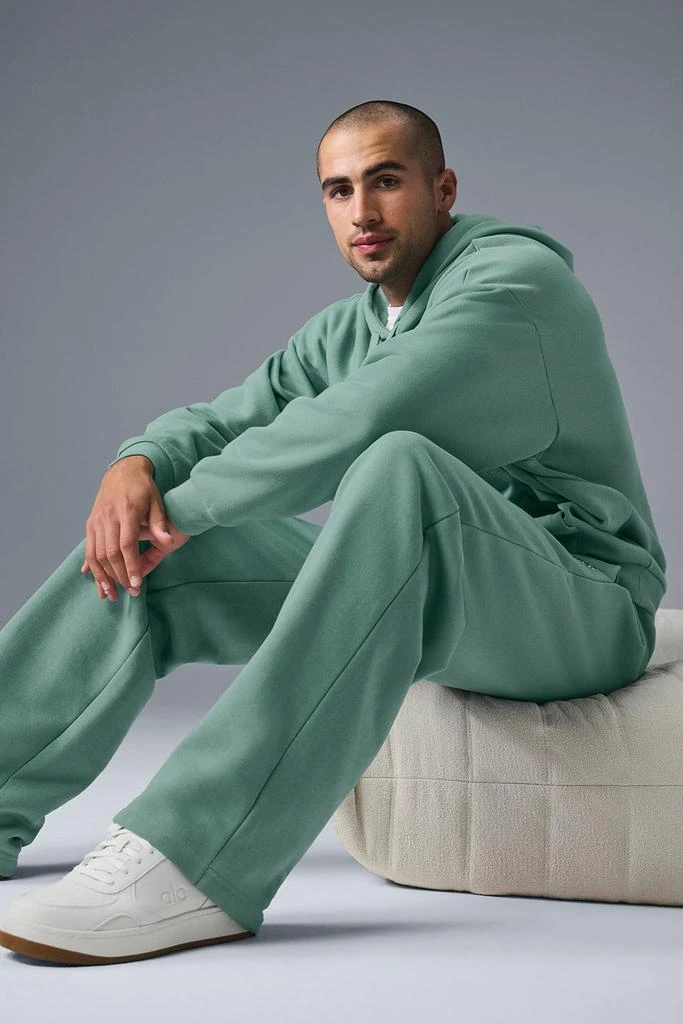 Alo Accolade Straight Leg Sweatpant - Botanical Green 5