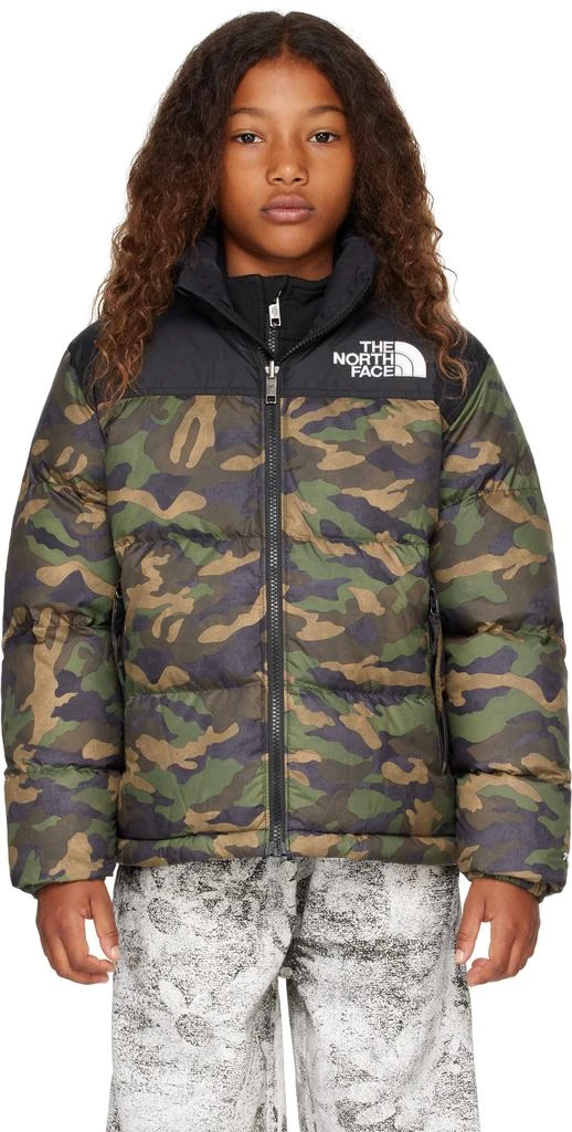 The North Face Big Kids Khaki 1996 Retro Nuptse Down Jacket 1