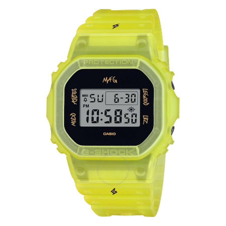 Casio G-Shock X J Balvin Alarm Quartz Digital Watch DWE-5600JB-1A9DR
