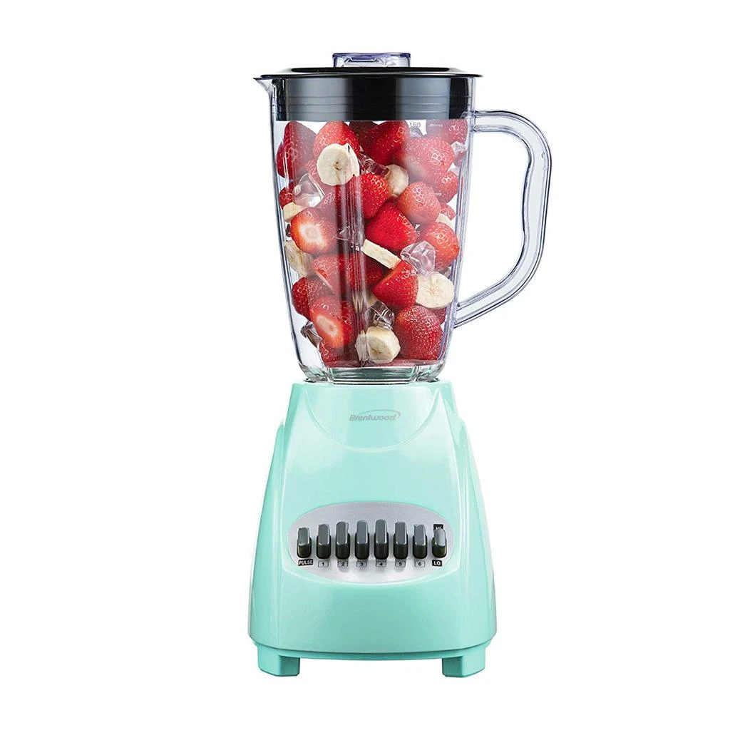 BRENTWOOD 350 Watt 12 Speed Pulse Blender in Blue