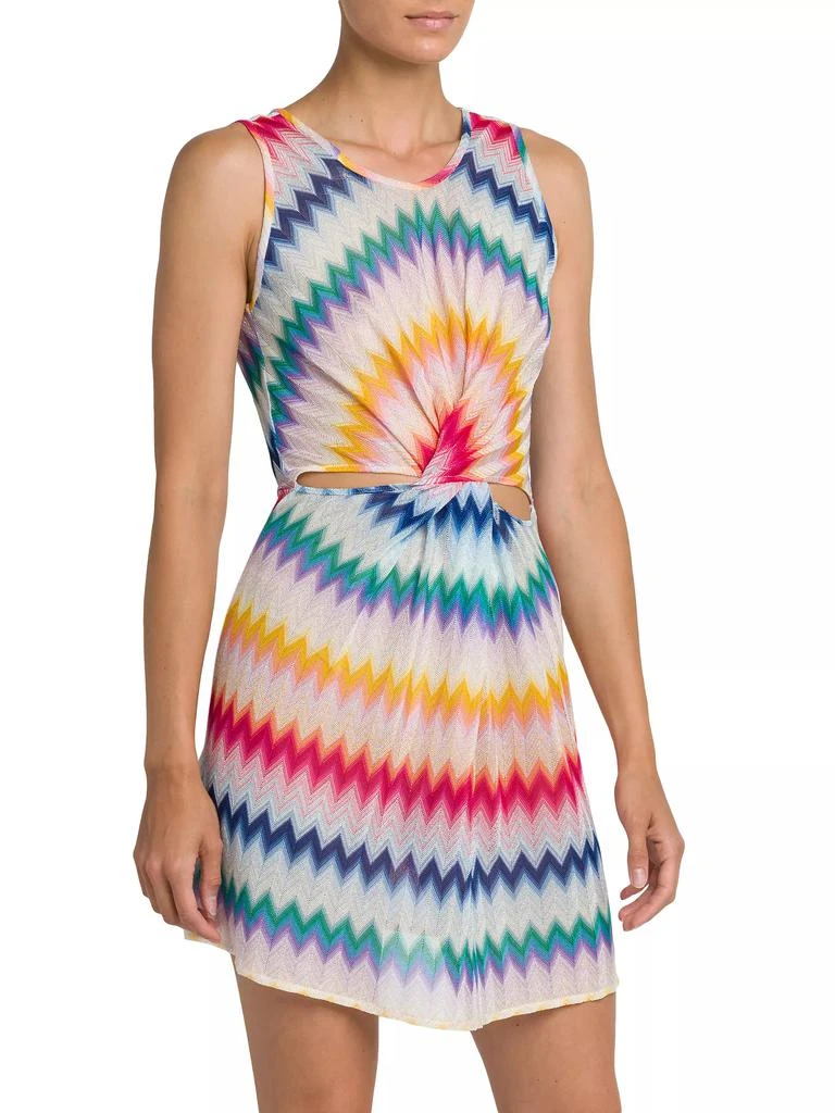 Missoni Tie-Dye Chevron Short Cover-Up 4