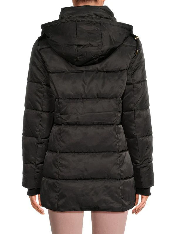 Rebecca Minkoff Faux Fur Trim Hooded Puffer Jacket 2