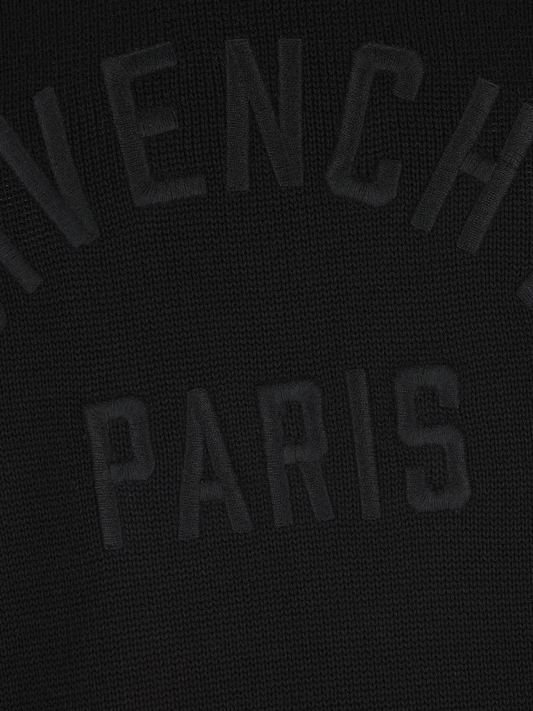 Givenchy Givenchy Logo Embossed Ribbed Hem Sweater 3