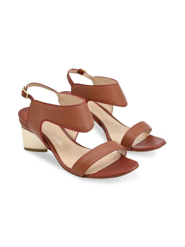 Nicholas Kirkwood Leda Leather Block-Heel Sandals 3