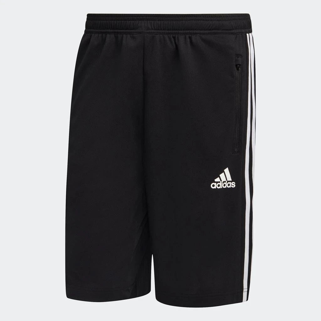 Adidas Men's   Designed 2 Move 3-Stripes Primeblue Shorts 2