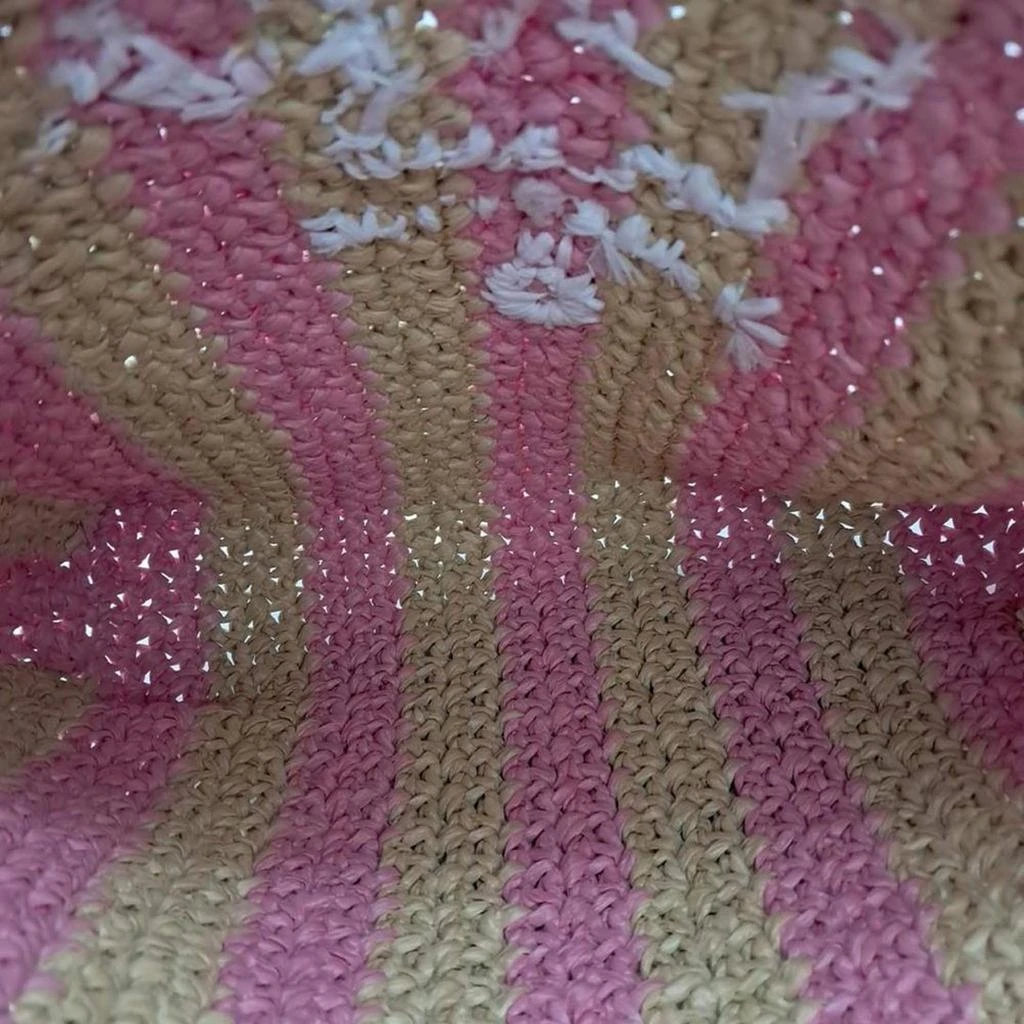 Prada Prada raffia tote bag 6