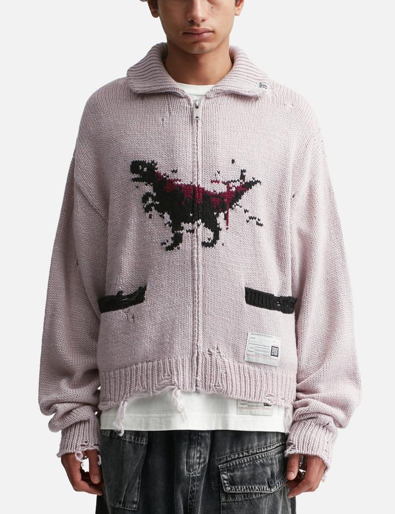 distressed DINOSAUR KNIT CARDIGAN – On Sale Now with Up to 41% Off