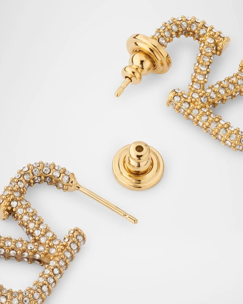 Valentino VLogo Signature Strass Earrings 4