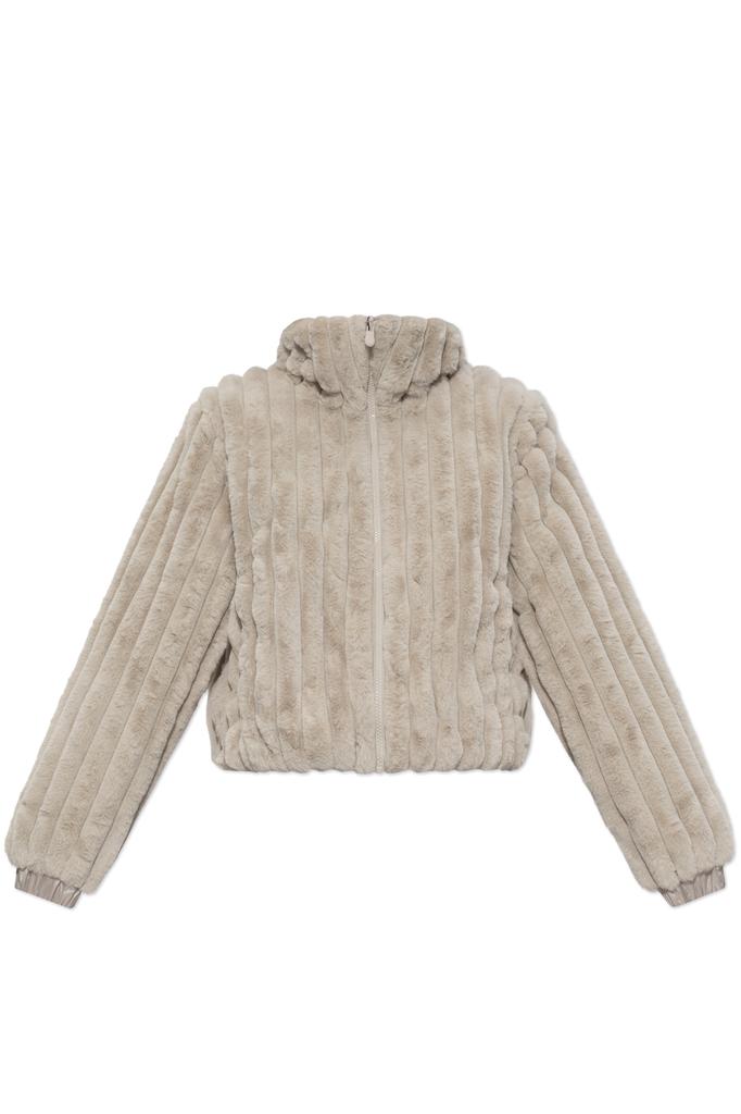 ブルゾン Save The Duck Sibyl Beige Hooded Padded Jacket Save The Duck Sibyl Beige Hooded Padded Jacket In Neutral