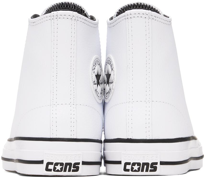 Converse White Chuck Taylor All Star Pro Sneakers