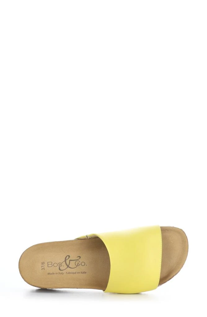 Bos. & Co. Lux Slide Sandal 5