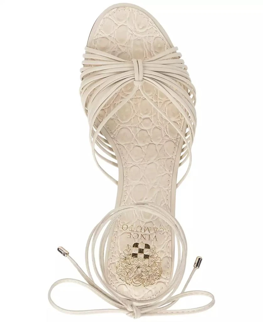 Vince Camuto Women's Lory Lace-Up Blade-Heel Sandals 4