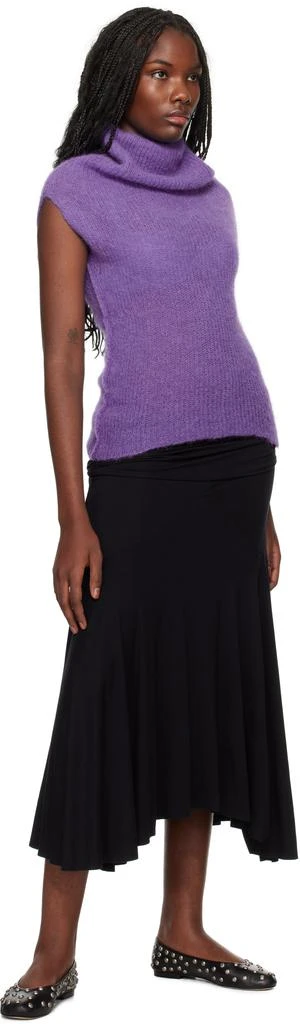Gimaguas Purple Fuzzy Sweater 4