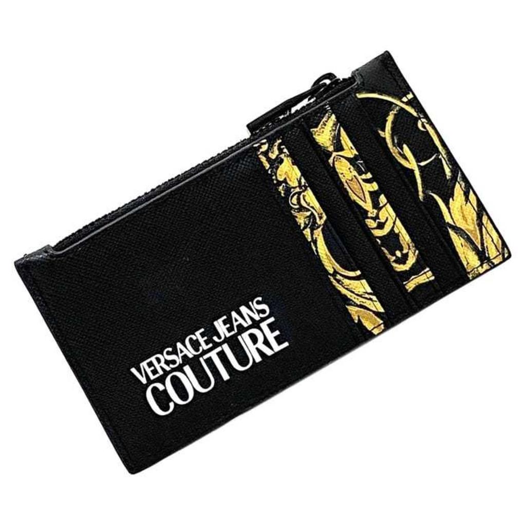 Versace Leather Coin Purse/Coin Case (Pre-Owned)