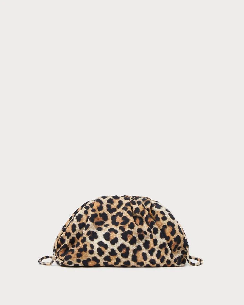 Loeffler Randall Loeffler Randall - Women
s Bailey Leopard Jersey Dome Clutch Bag 1