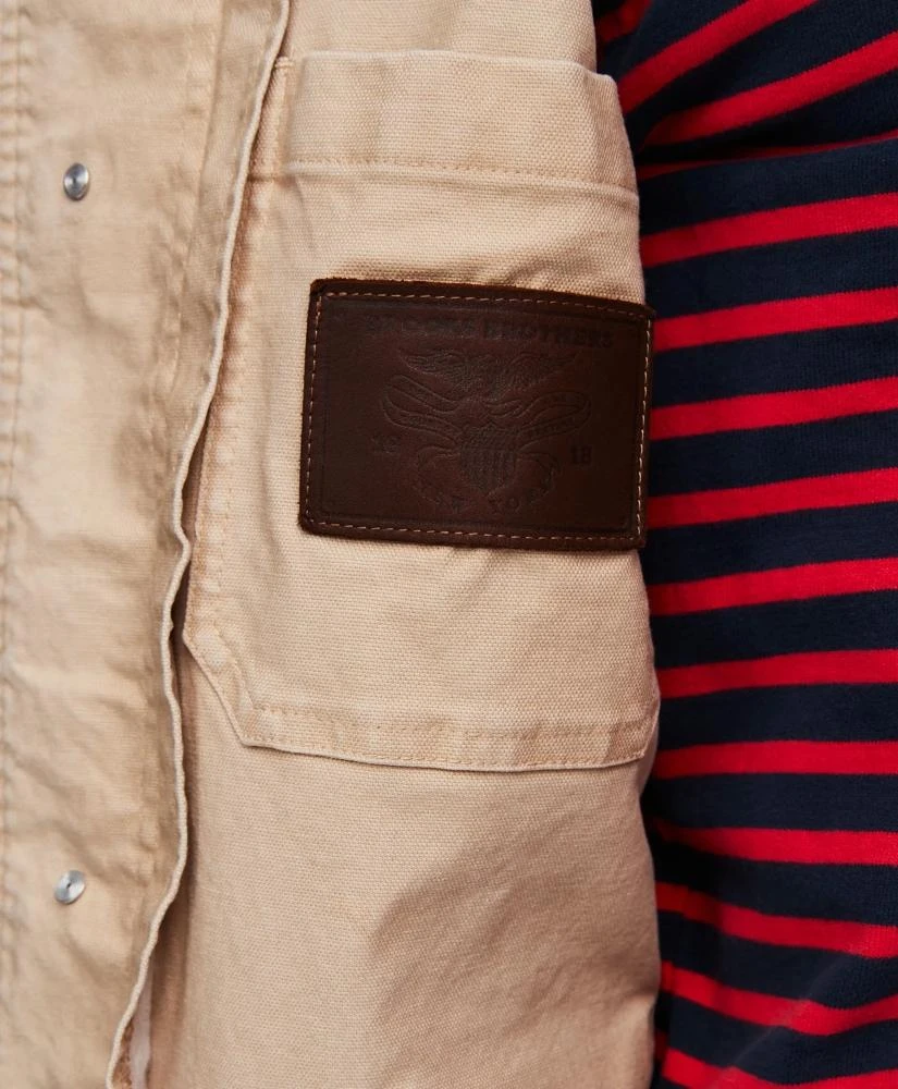 Brooks Brothers Stretch Canvas Chore Jacket 6