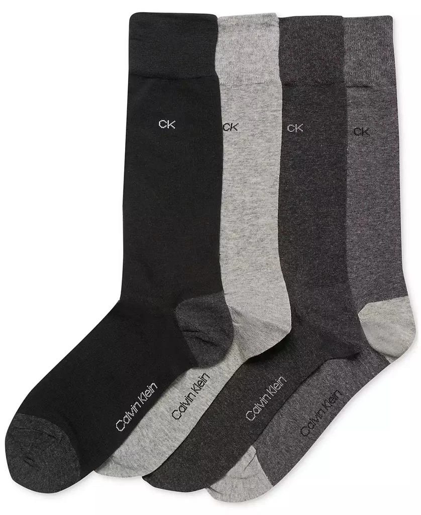 Calvin Klein Men
s Heel Toe Socks 4-Pack 2