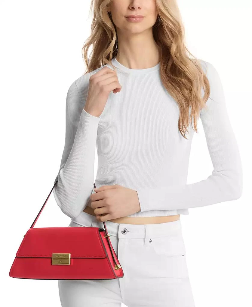 Michael Kors Ludlow Small Leather Convertible Shoulder Bag 6