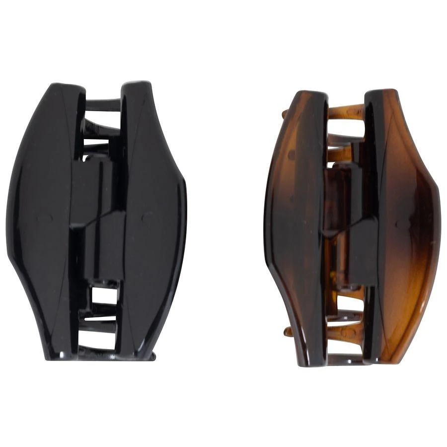 Scunci No-Slip Grip Covered Hinge Jaw Clips Small 6