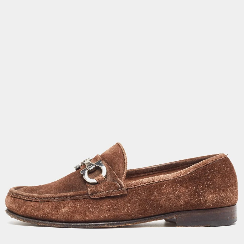 Salvatore Ferragamo Salvatore Ferragamo Brown Suede Loafers Size 41.5 1
