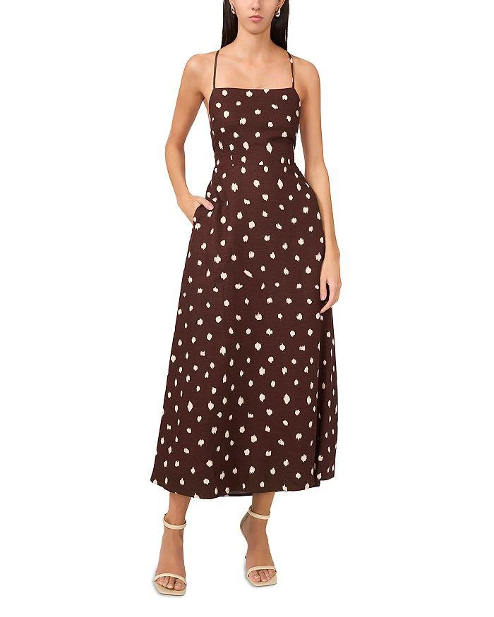1. State Strappy Lace Up Maxi Dress 1