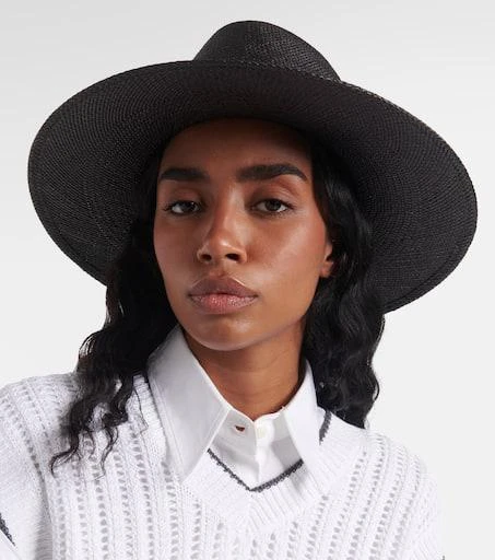 Brunello Cucinelli Monili straw fedora 5