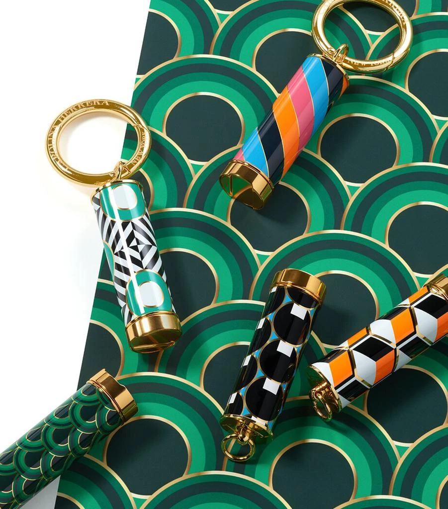 Carolina Herrera Herrera  Art Deco Print Lipstick Cap 3