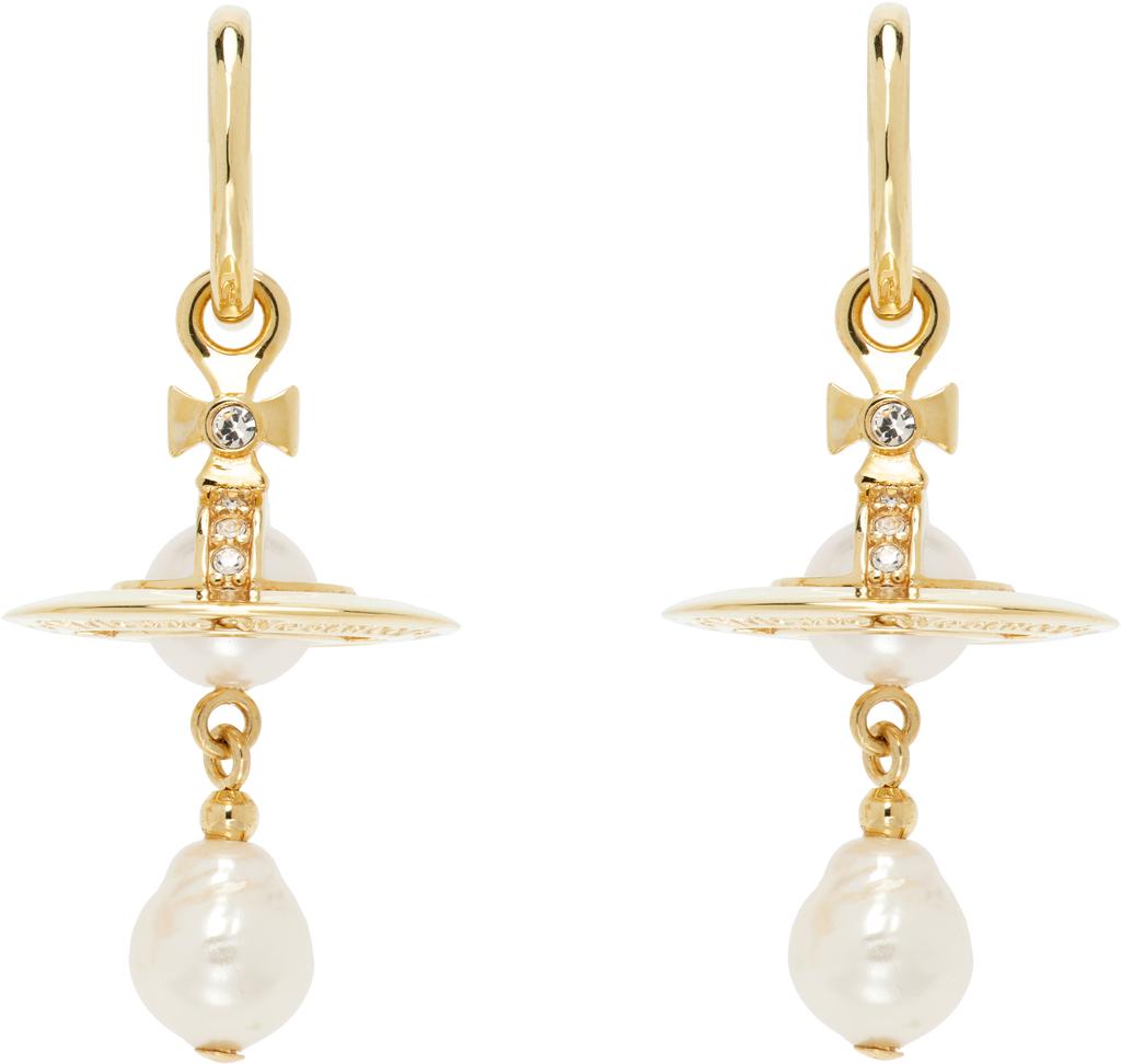 Vivienne Westwood Masha Sterling Silver Drop Earrings