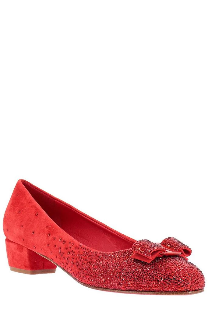 Salvatore Ferragamo Ferragamo Vara Bow Embellished Pumps 2