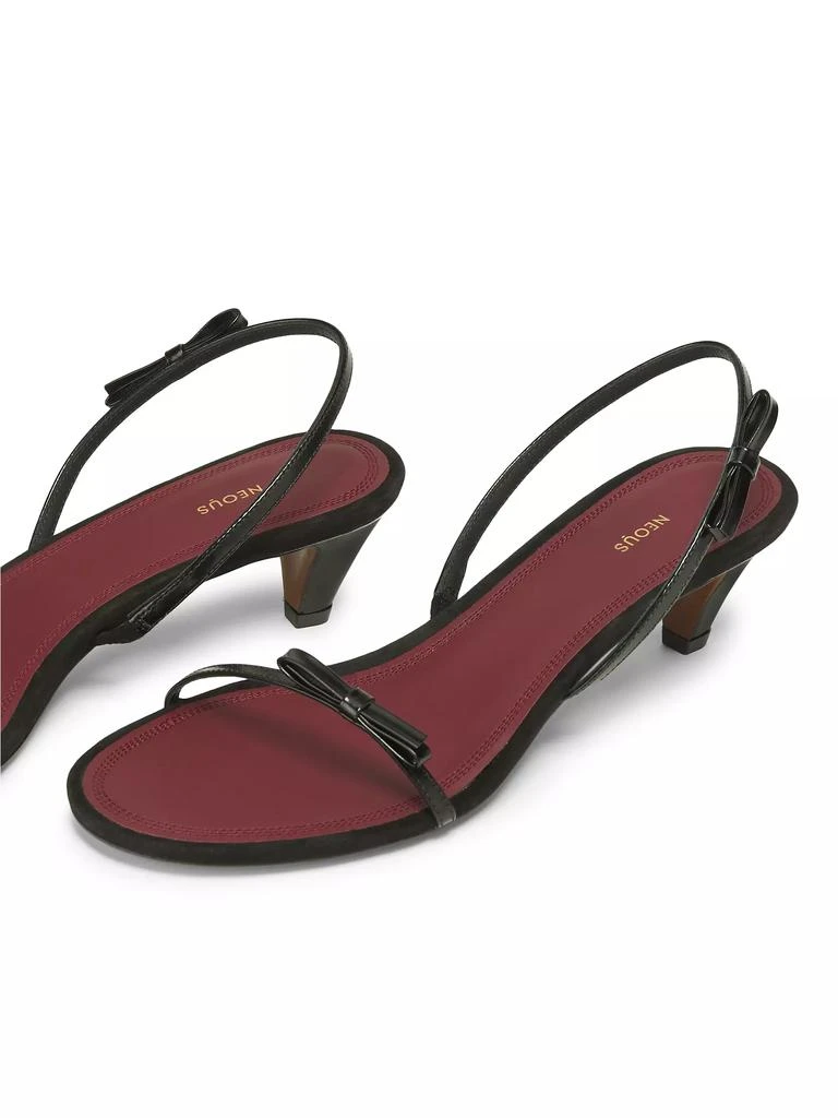 NEOUS Diwo 40MM Leather Slingback Sandals 2