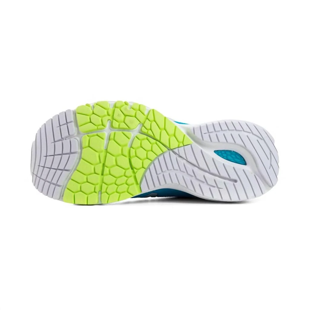 New Balance Women's Fresh Foam 860V11 Running Shoes - B/medium Width In Virtual Sky/lime Glo 5