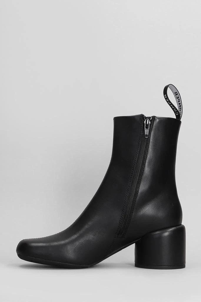 Camper Niki High Heels Ankle Boots In Black Leather 3