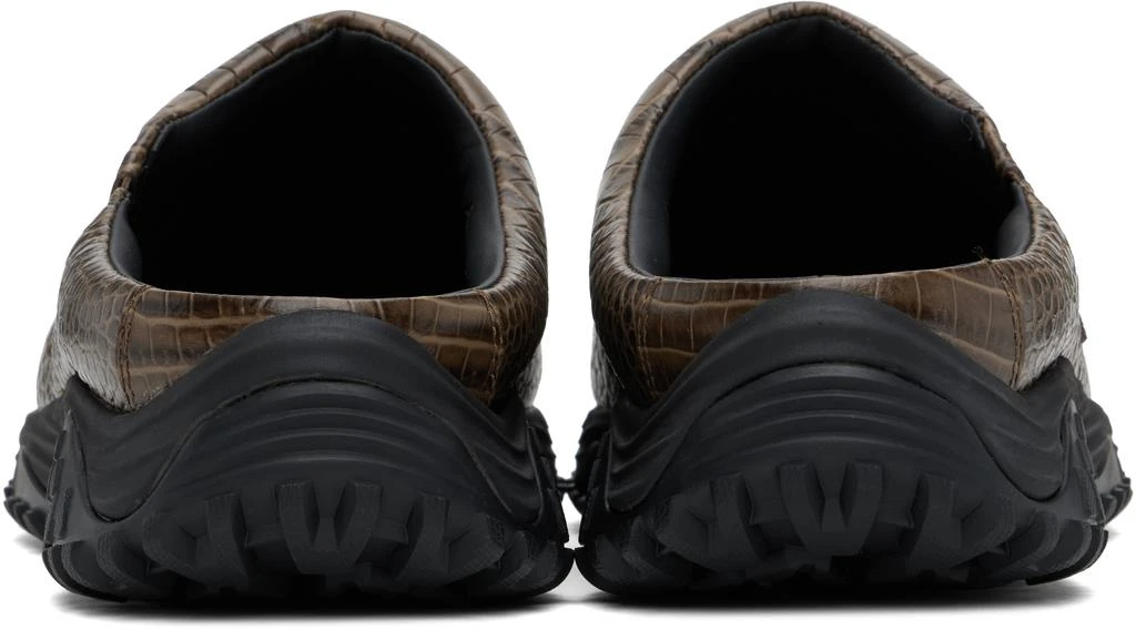Martine Rose Brown Clarks Edition Clog Slip-on Loafers 2
