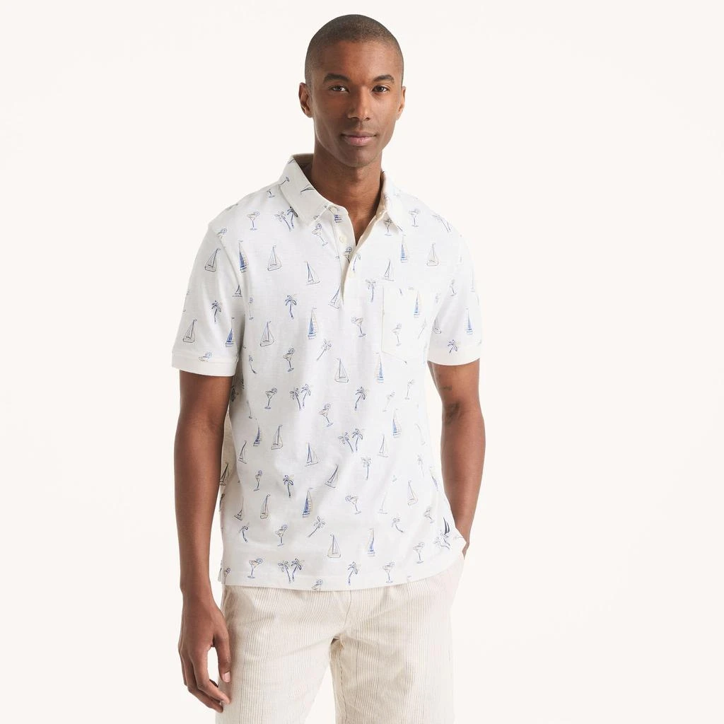 preivew Mens Classic Fit Printed Polo color