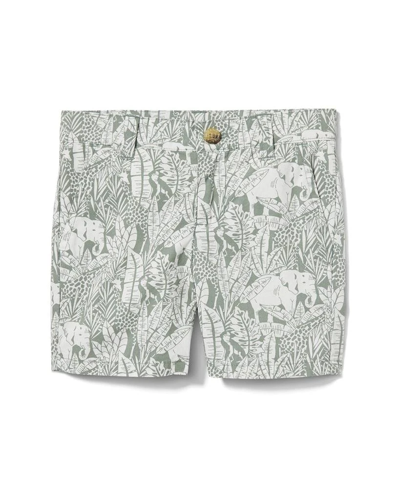 Janie and Jack Printed Elephant Poplin Short 1