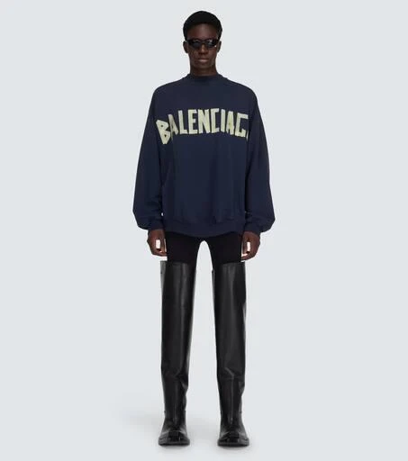 Balenciaga Santiago over-the-knee leather boots 2