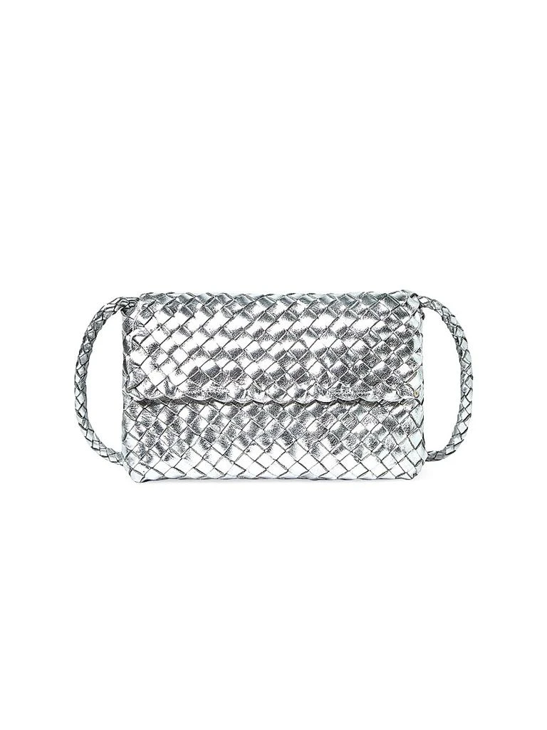 Loeffler Randall Billie Woven Leather Shoulder Bag 1