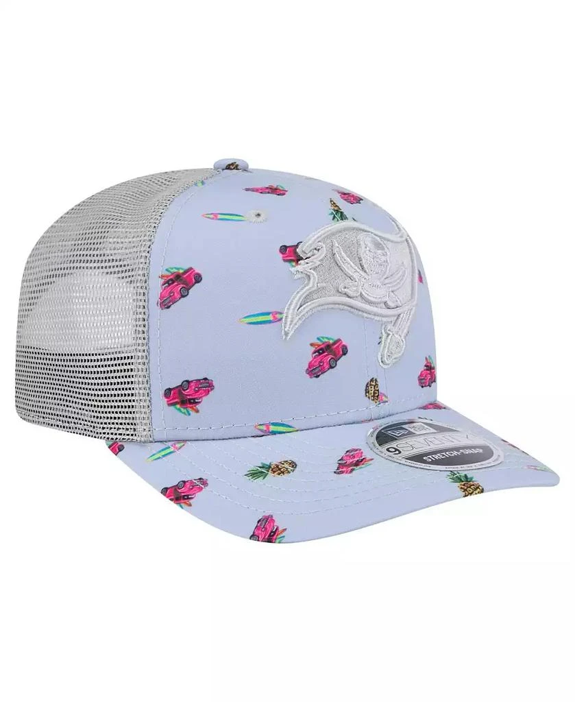 New Era Men's Light Blue Tampa Bay Buccaneers Adventure Surfboard 9SEVENTY Adjustable Hat 2