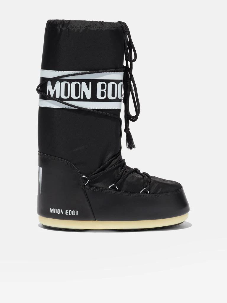 Moon Boot Moon Boot Kids Icon Boots in Black