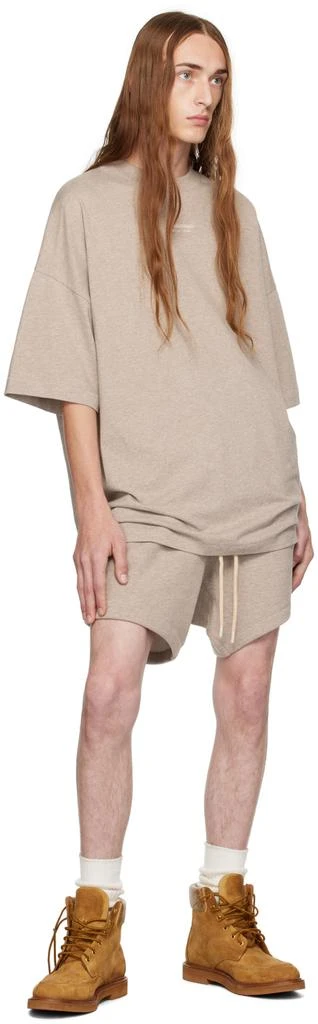 Fear of God ESSENTIALS Beige Crewneck T-Shirt 4