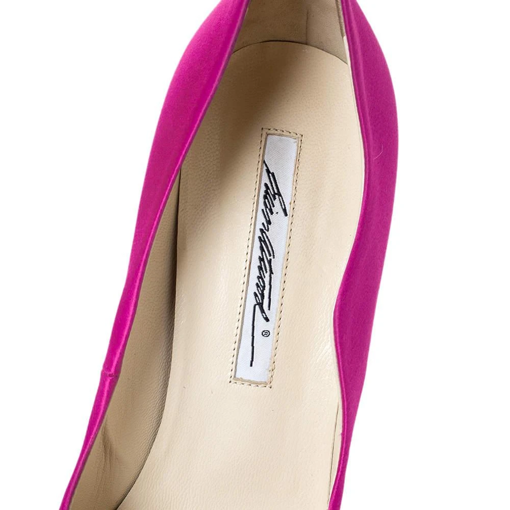 Brian Atwood Brian Atwood Fuchsia Satin Besame Pumps Size 37 7