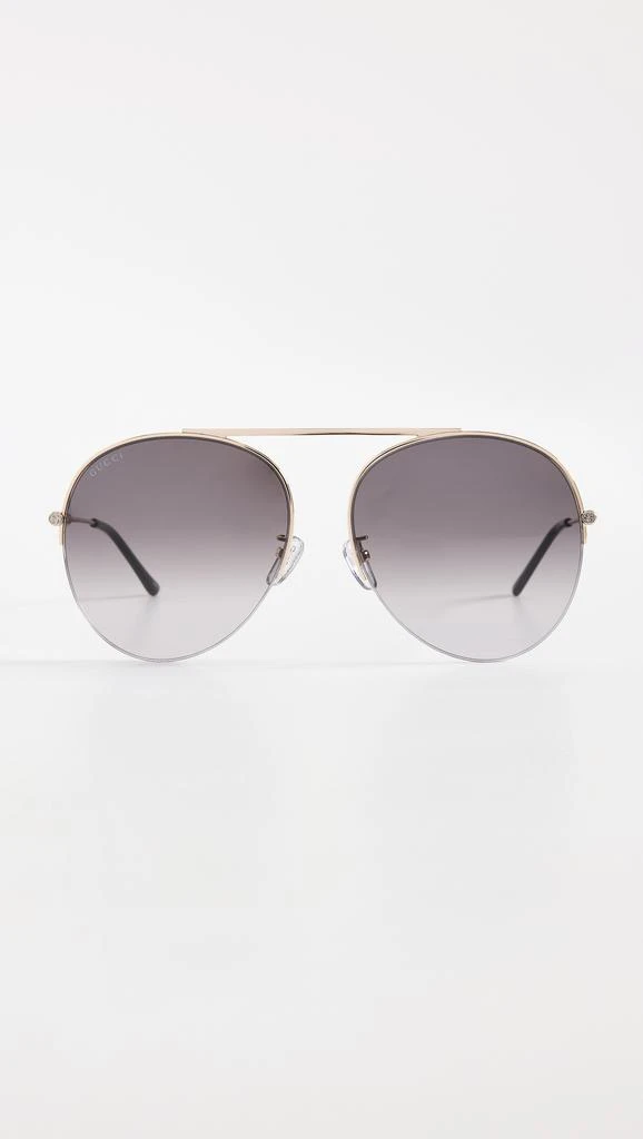 Gucci Oval Sunglasses 1