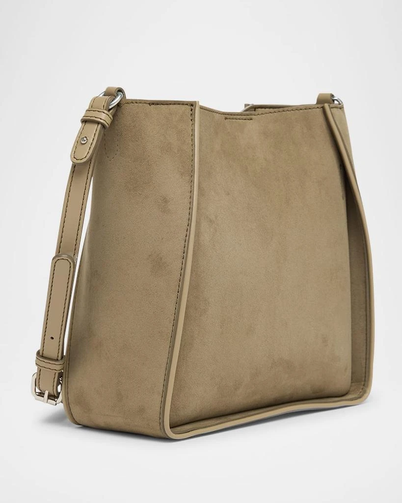 Stella McCartney Alter Suede Piped Crossbody Bag 3