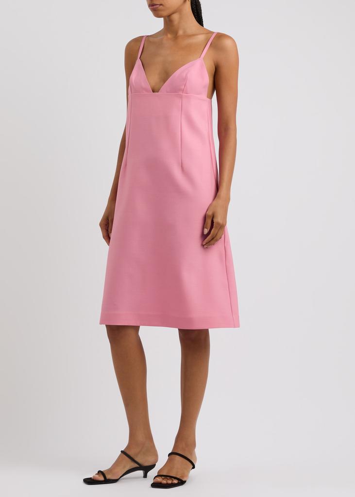 Jacquemus La Robe Camison wool-blend slip dress