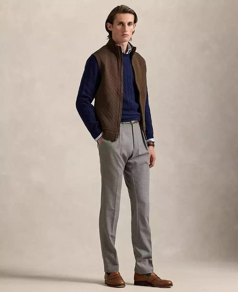 Ralph Lauren Men's Quilted Double-Knit Jersey Vest 4