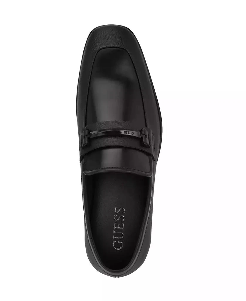 GUESS Men's Haines Square Toe Slip On Dress Loafers 5