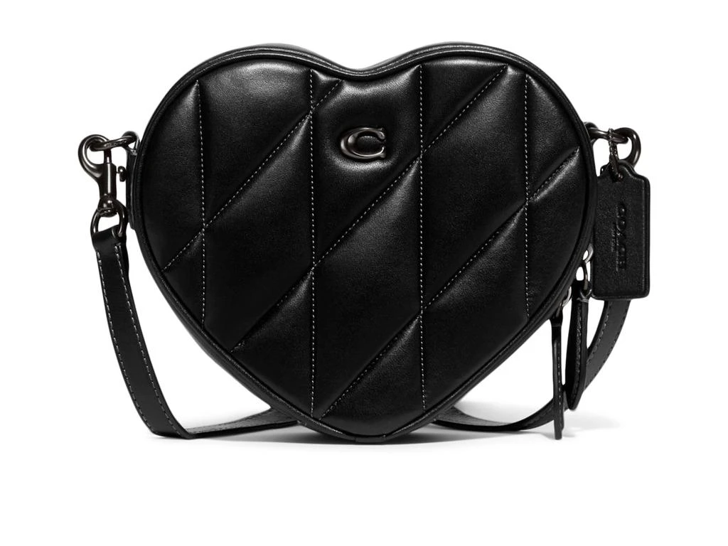 COACH Quilted Leather Heart Crossbody 1