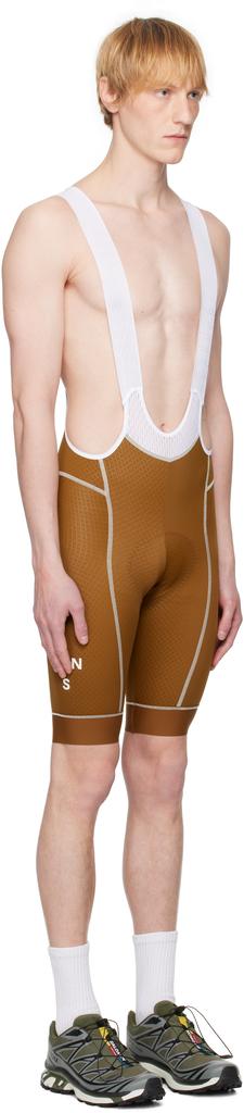 Pas Normal Studios Brown Mechanism Bib Shorts