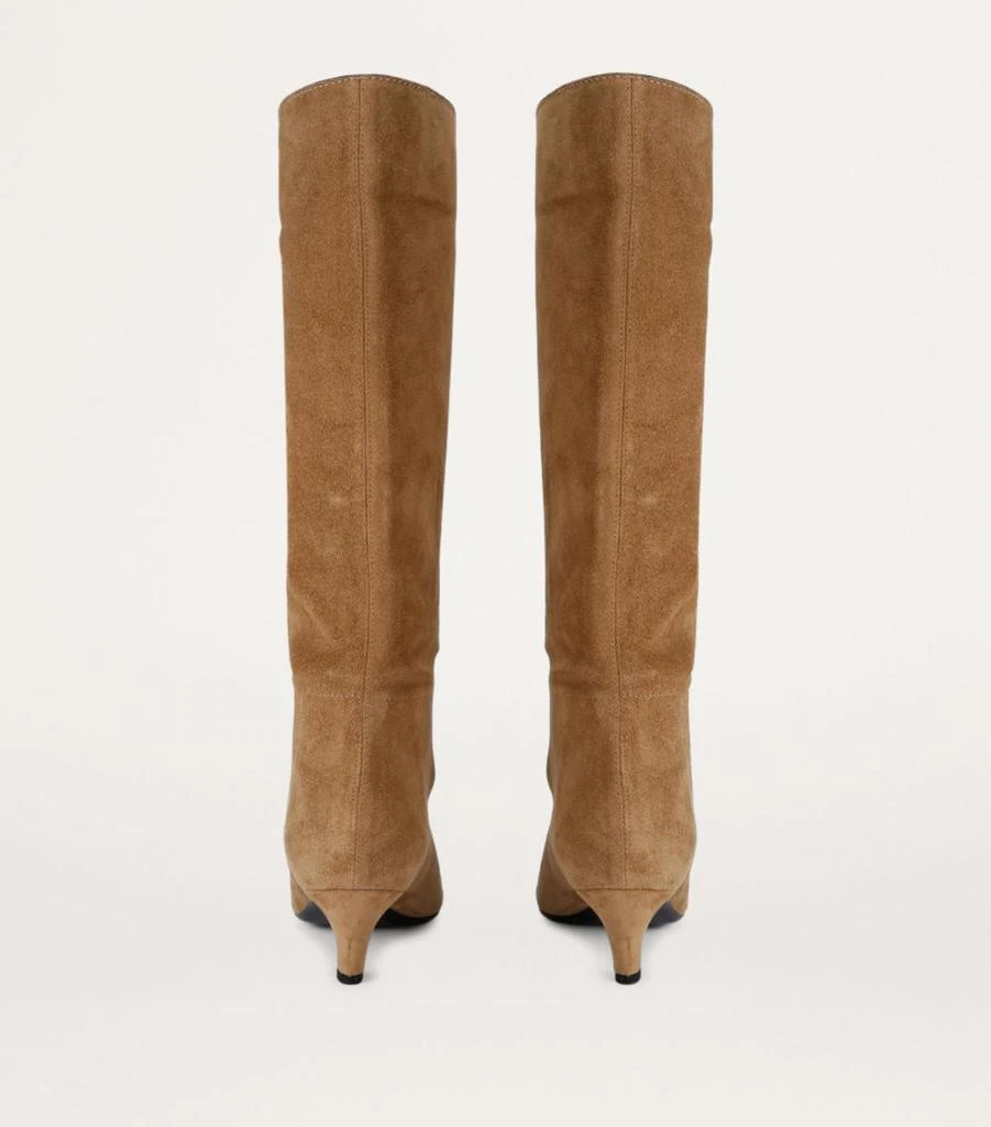 Totême Suede Wide Shaft Knee-High Boots 55 2